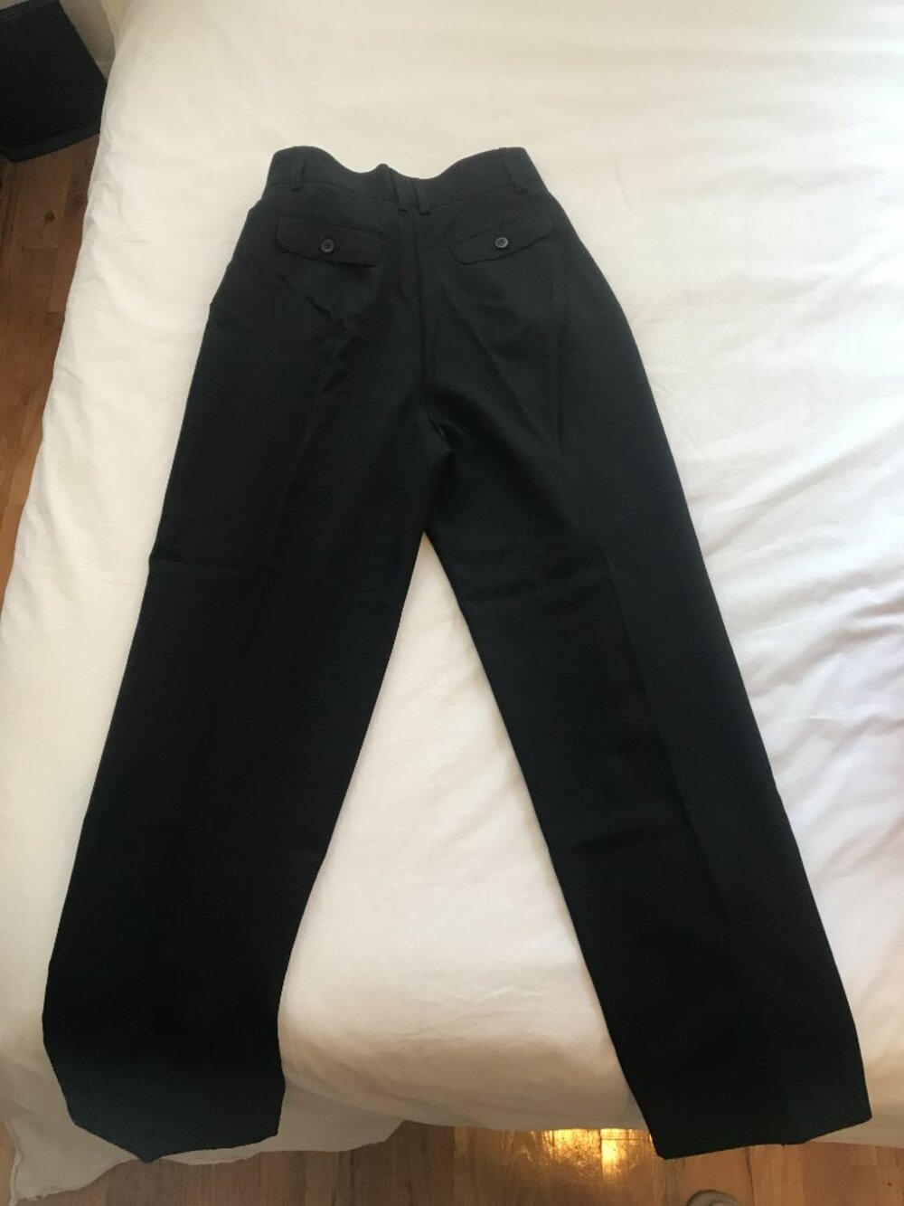 Kate Black Wool Pants - Picture 3 of 6
